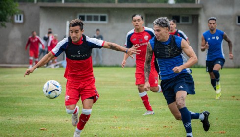 Primer amistoso frente a Quilmes